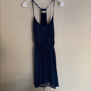 Navy blue dress